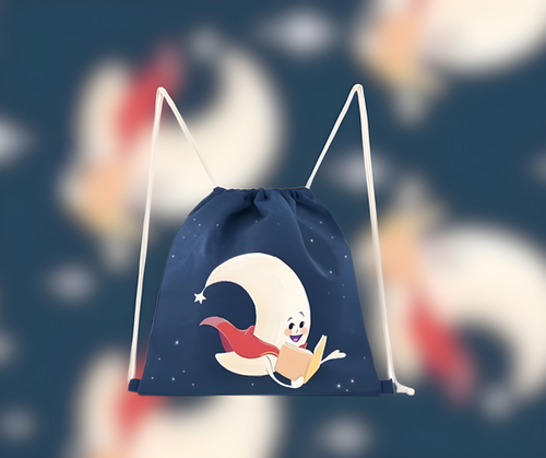 Moon in a Room™ Cotton Carrying Bag
